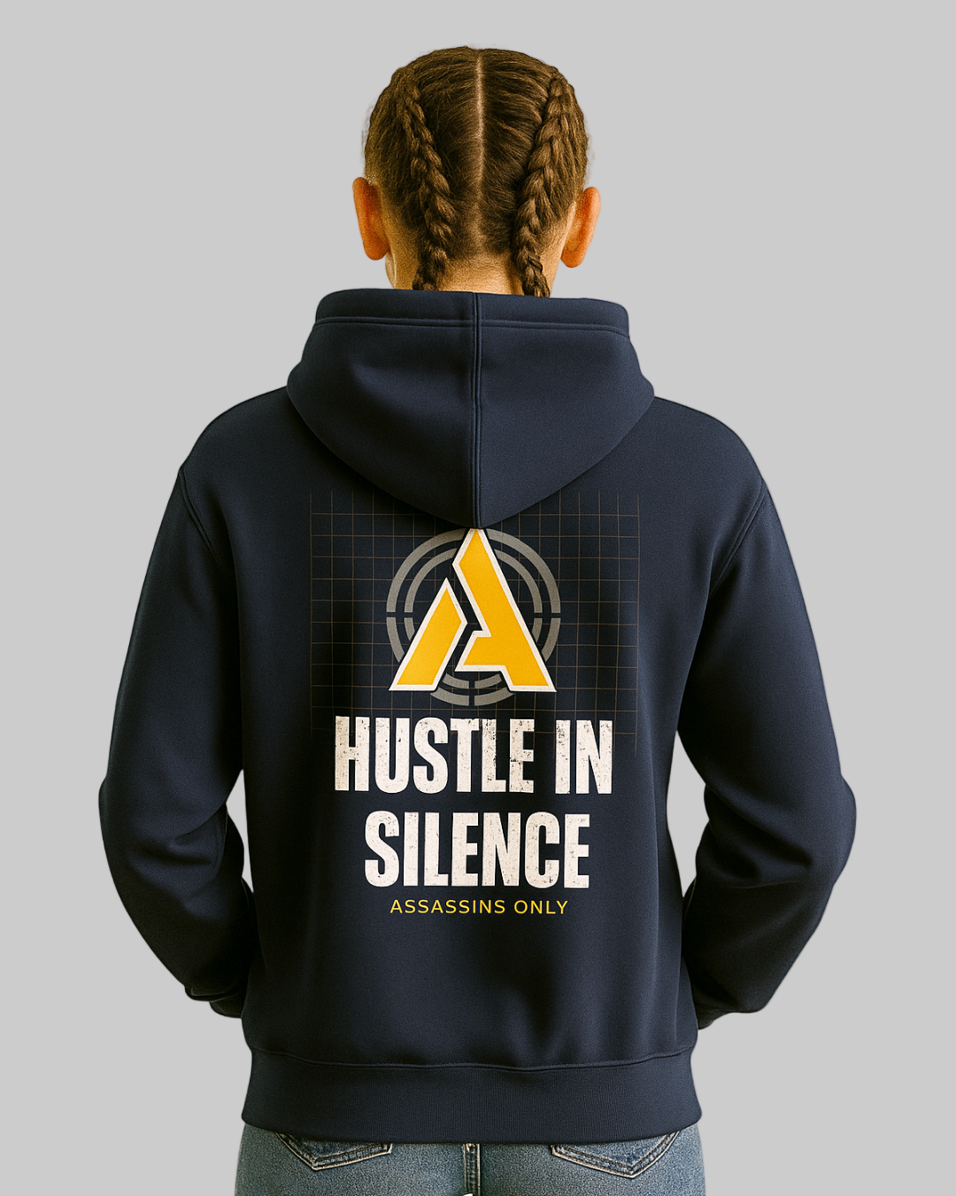 Hustle In Silence Hoodie (Adult)