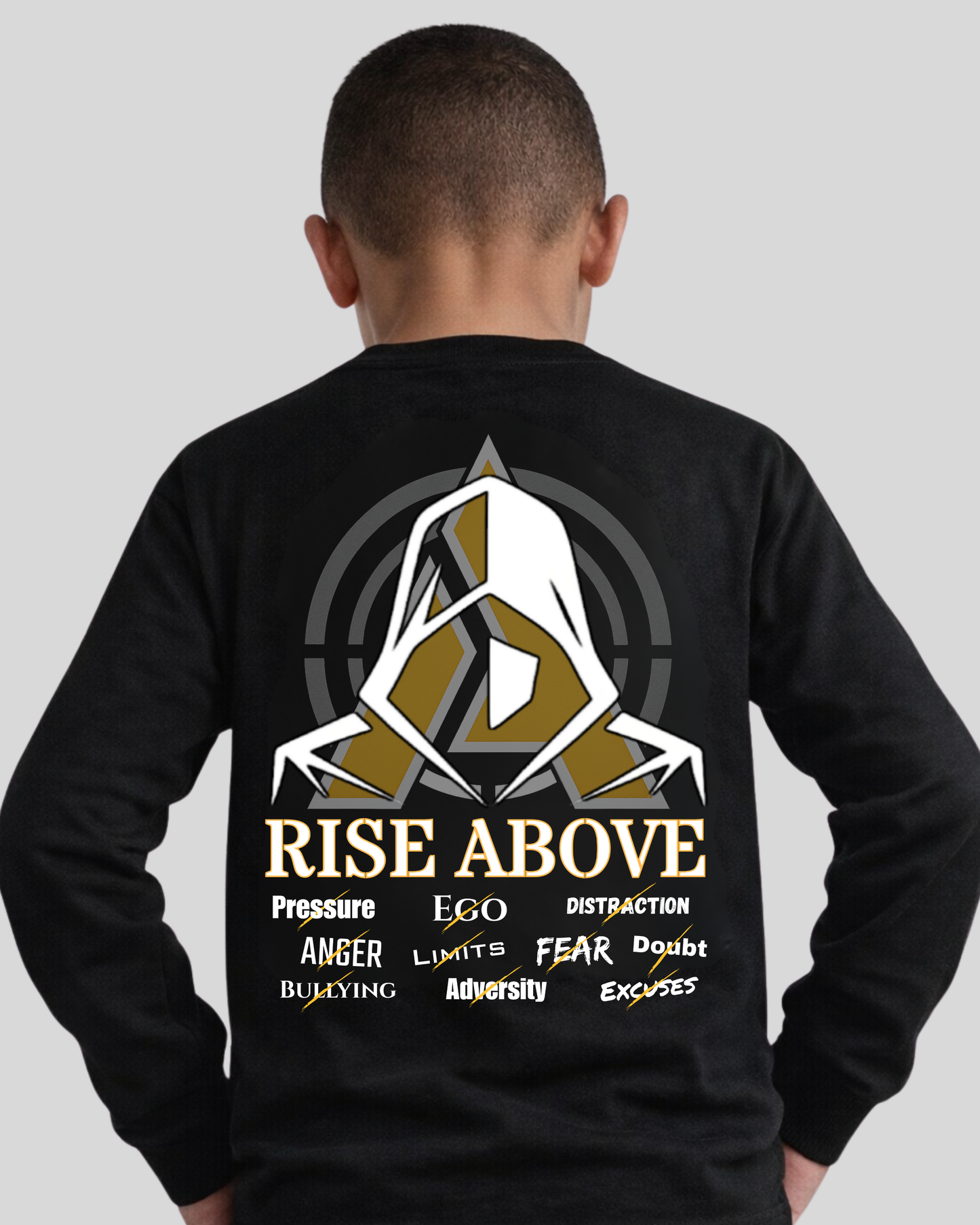 AO "Rise Above" Long Sleeve Tee (Youth)