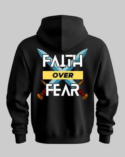 Faith over Fear Zip Up Hoodie (Youth)