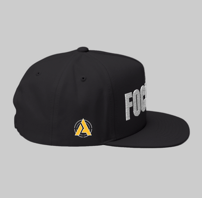 AO "FOCUSED" Flat Bill Snapback