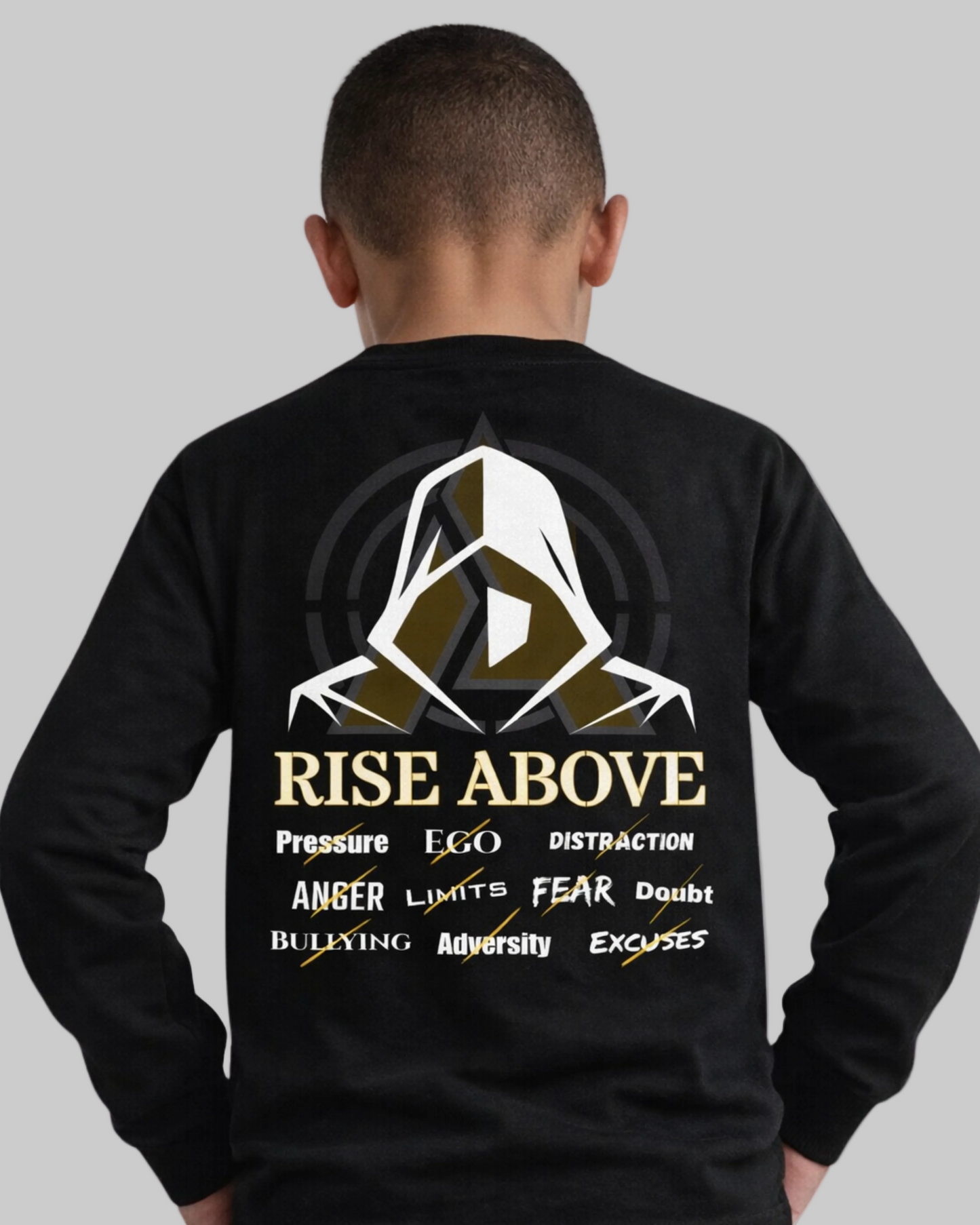 AO "Rise Above" Long Sleeve Tee (Youth)