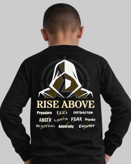 AO "Rise Above" Long Sleeve Tee (Youth)